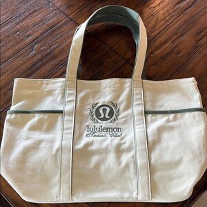 lululemon Tennis Club Canvas Tote Bag